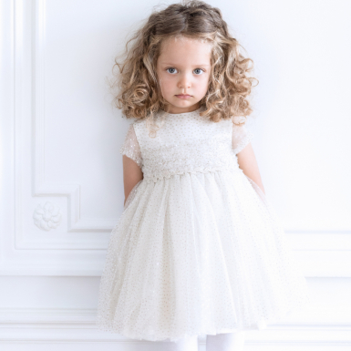 photographe-naissance-paris-robe-or-tulle-et-paillettes-ceremonie